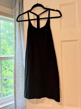 J. Crew Black Strappy Swim Coverup